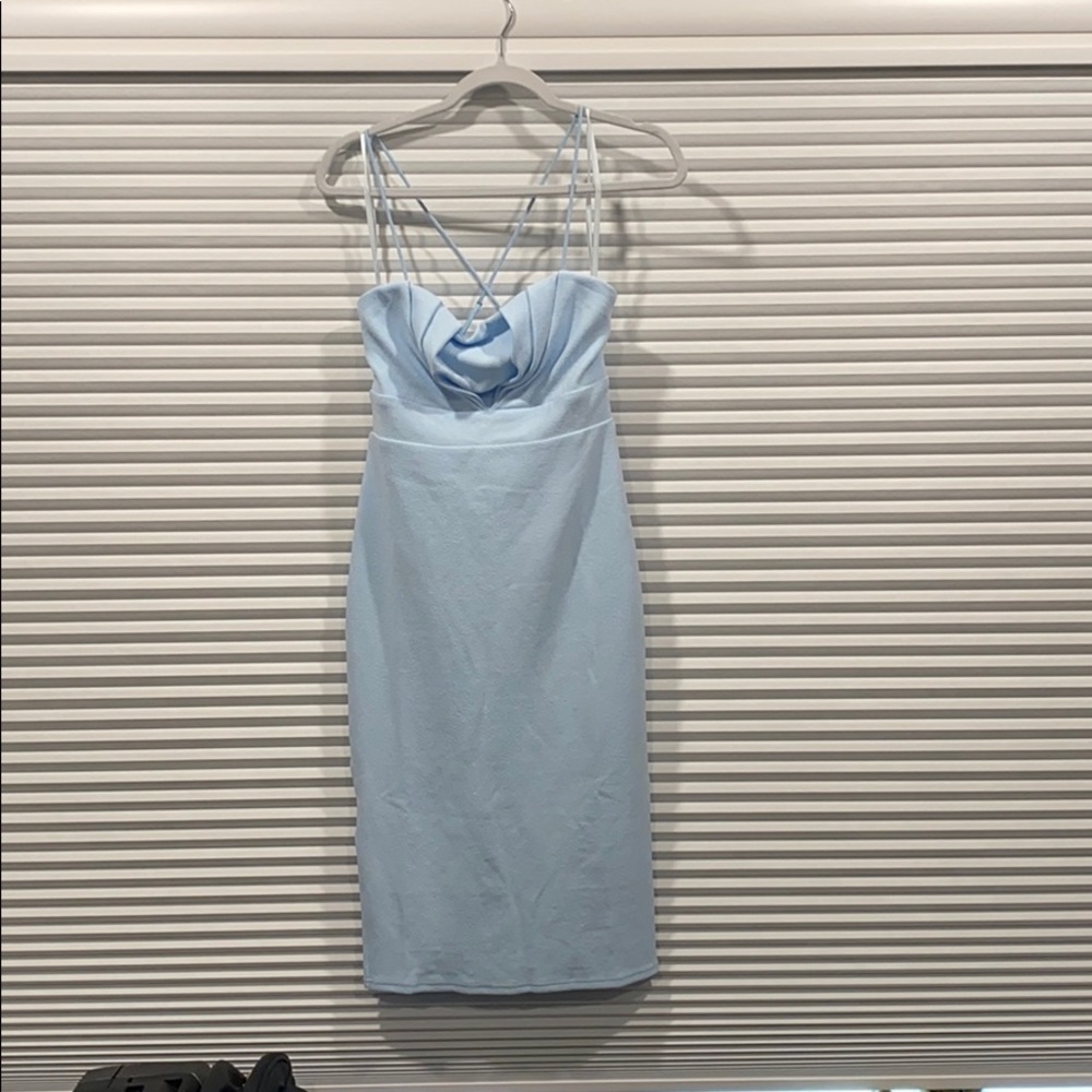 Never worn baby blue hello molly dress